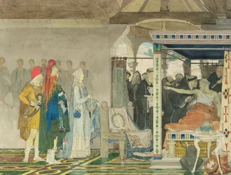 Fredegonda at the Deathbed of Praetextatus